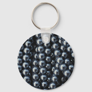 Beautiful Haematite beads on strings Key Ring