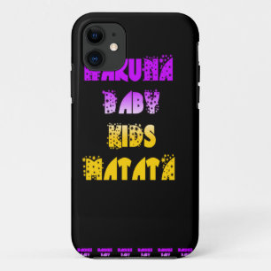 Beautiful Hakuna Matata Art Print Case-Mate iPhone Case