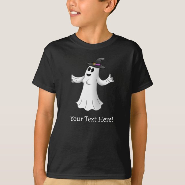 Beautiful Halloween Ghost T-Shirt (Front)