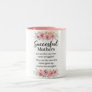 Beautiful Happy Mother's Day Mum Two-Tone Coffee Mug