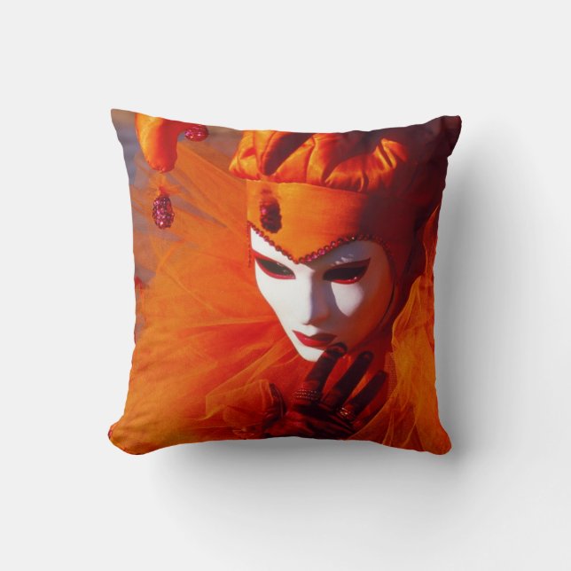 Beautiful Harlequin Cushion (Front)