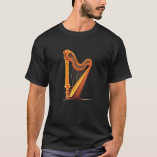 Beautiful Harp Instrument Costume T-Shirt