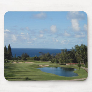 Beautiful Hawaii golf course Mouse Pad