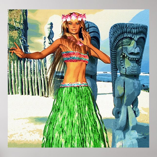 Beautiful Hawaii Poster (Front)