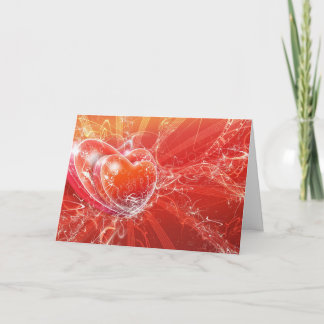 Beautiful Heart Valentine Card