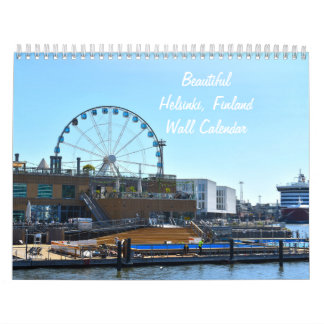 Beautiful Helsinki Finland Wall Calendar