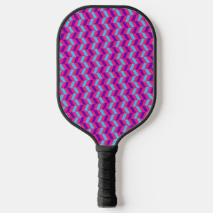 Beautiful Herringbone Gym Pink Pickleball Paddle