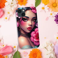 Beautiful Hispanic Anime Woman