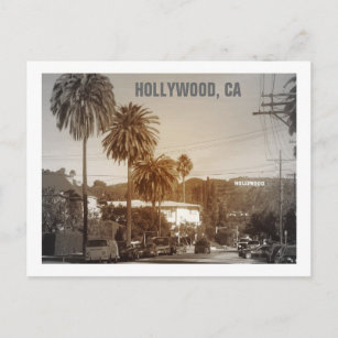 Beautiful Hollywood Postcard! Postcard