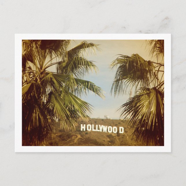 Beautiful Hollywood Postcard! Postcard (Front)