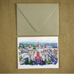 Beautiful Honduras Panorama View Postcard