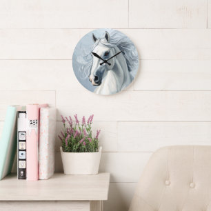 BEAUTIFUL HORSE #1 LARGE CLOCK