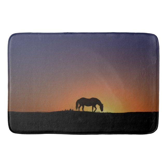 Beautiful Horse Bath Mat (Front)