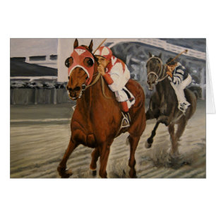 Beautiful Horse Delights Owners in Classic Race