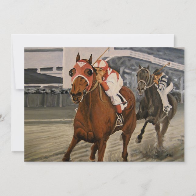 Beautiful Horse Delights Owners in Classic Race (Front)