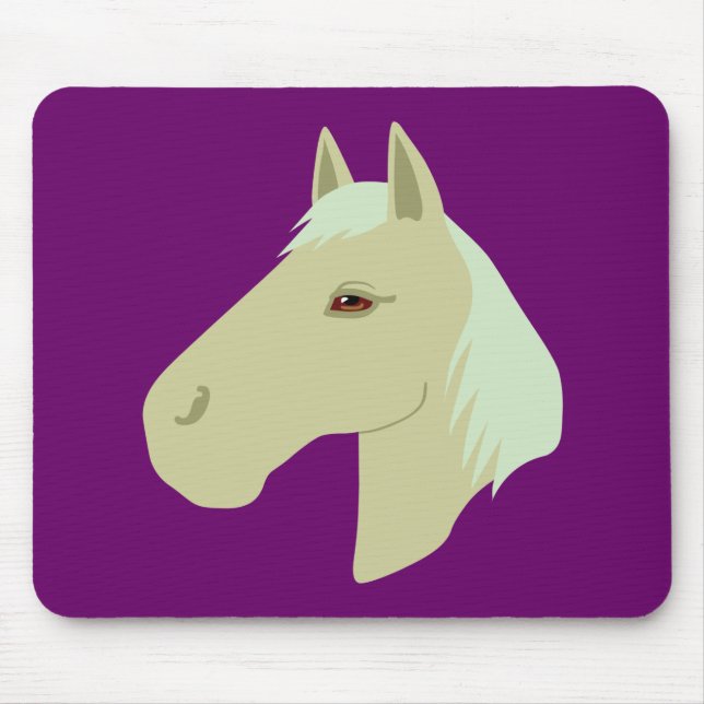 Beautiful Horse Mouse Pad (Front)