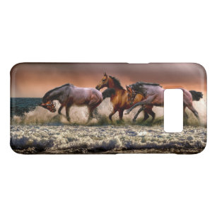 Beautiful Horses Running on the Beach Animals Case-Mate Samsung Galaxy S8 Case