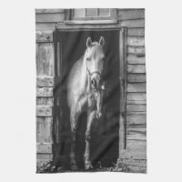 Beautiful Horses Rustic Farmhouse