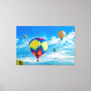 Beautiful Hot Air Balloons Canvas Print