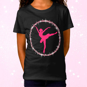 Beautiful Hot Pink Ballerina Twinkle T-Shirt