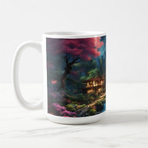 Beautiful House and Gardens in a Magical Land Coffee Mug