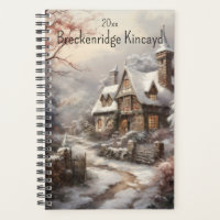 Beautiful House in Winter Scene, Change Name, Year