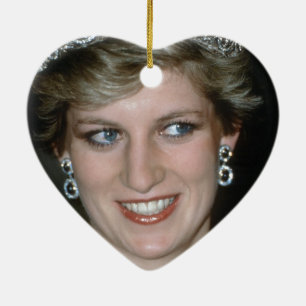 Beautiful! HRH Princess of Wales Ceramic Tree Decoration