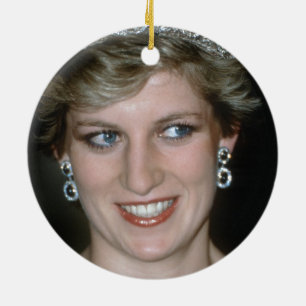 Beautiful! HRH Princess of Wales Ceramic Tree Decoration
