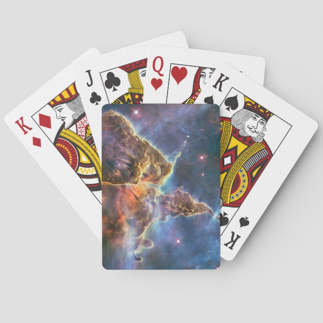 Beautiful Hubble Image Deck of Playing Cards (Back)