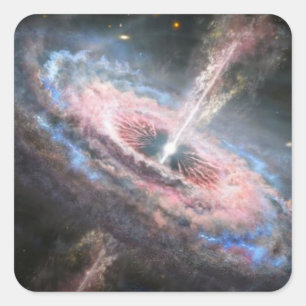 Beautiful Hubble Image Sticker Set