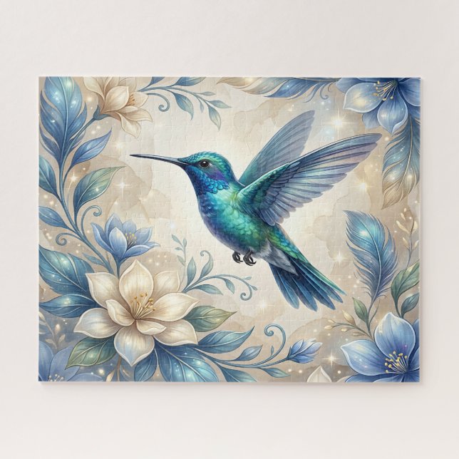 Beautiful Hummingbird Jigsaw Puzzle (Horizontal)