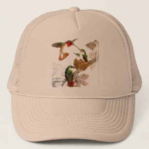Beautiful Hummingbirds Photo Trucker Hat