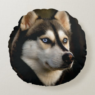 Beautiful Husky Throw Pillow