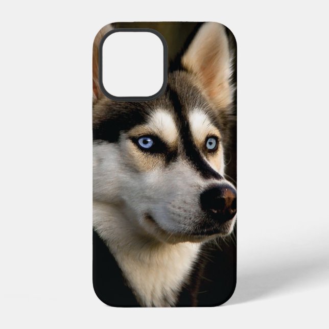 Beautiful Husky Throw Pillow iPhone Case (Back)