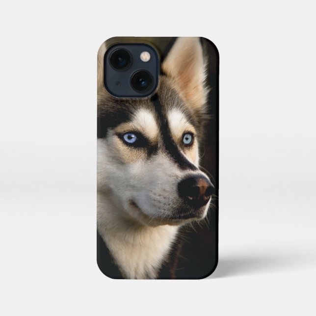 Beautiful Husky Throw Pillow iPhone Case (Back)