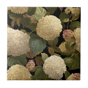Beautiful Hydrangeas Tiles For Bathroom Floor
