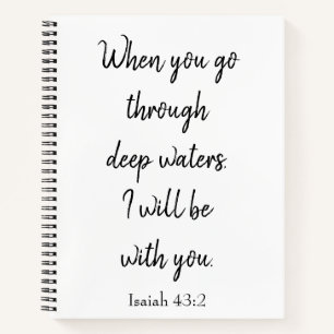 Beautiful I will be with you  Notebook