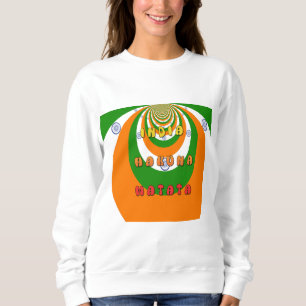 Beautiful India National Flag Colours Hakuna Matat Sweatshirt