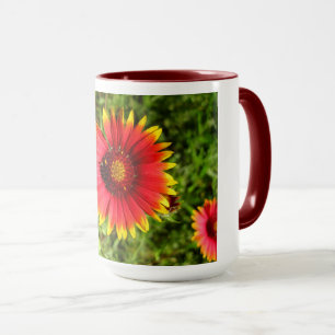 Beautiful Indian Blanket Flower Mug