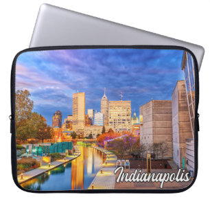 Beautiful Indianapolis, Indiana, USA Laptop Sleeve