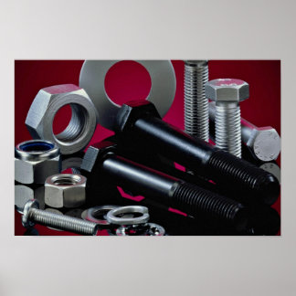 Beautiful Industrial fasteners Poster