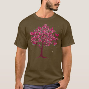 Beautiful Insect Cherry Blossom Tree Sakura Butter T-Shirt