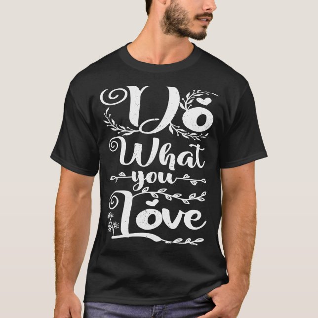 beautiful inspiring text design  poetic quote  pas T-Shirt (Front)