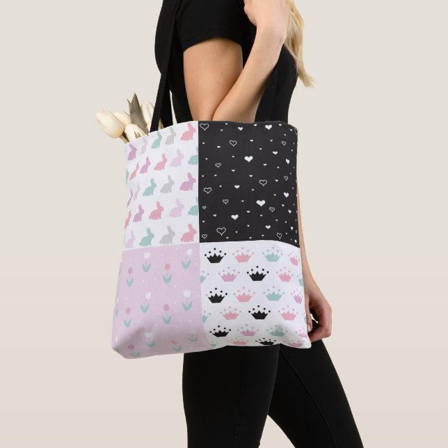 Beautiful interesting Easter Tote Bag (Close Up)