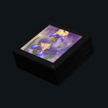Beautiful Iris Flower - Migned Art Drawing Gift Box<br><div class="desc">Beautiful Iris Flower - Migned Art Drawing Collection</div>