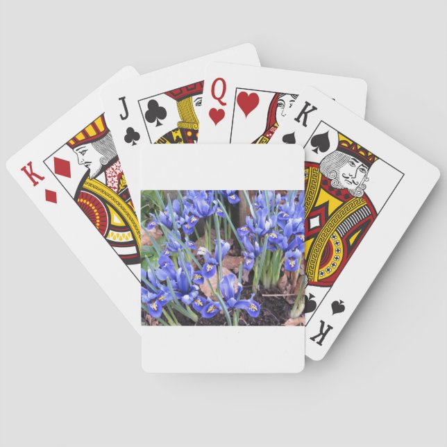 BEAUTIFUL IRIS PLAYING CARDS (Back)