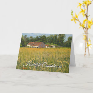 Beautiful Irish Blessing Memorial Sympathy Card