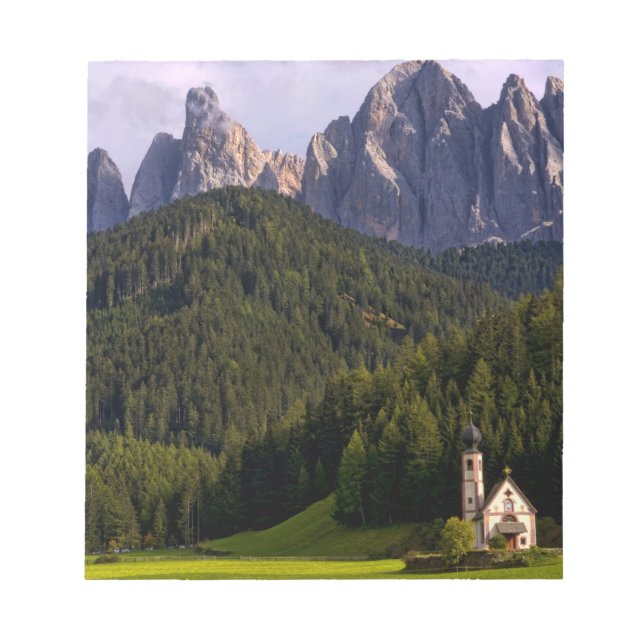 Beautiful isolated lonely church called Rainui 2 Notepad (Front)