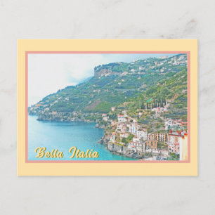 BEAUTIFUL ITALY/ BEAUTIFUL COASTLINE OF ITALY POSTCARD