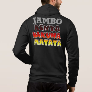 Beautiful Jambo Kenya Hakuna Matata Lovely Art Hoodie